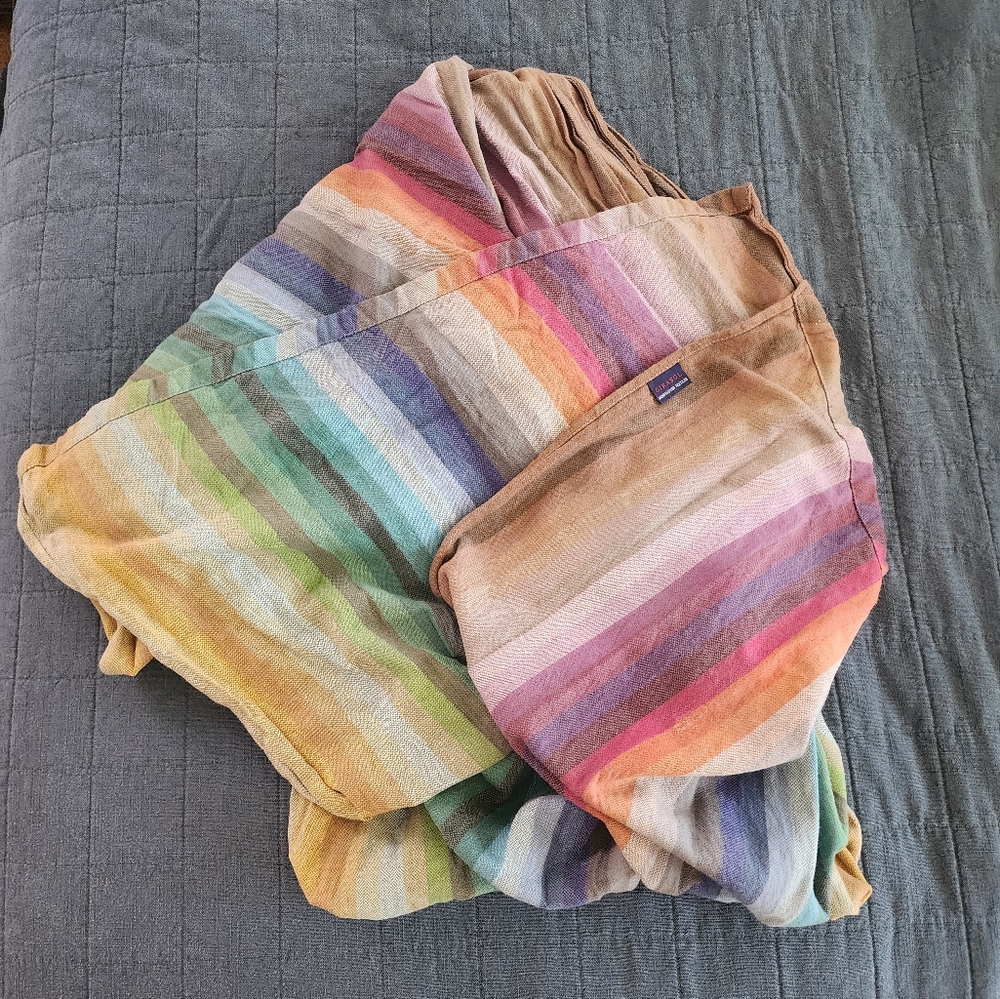 Girasol rainbow woven baby wrap